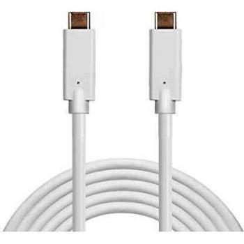 Sandberg 136-17 - Cable Cargador USB-C de 2 m, 60 W, Blanco