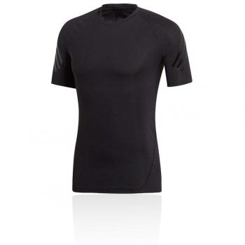 adidas Ask Tec SS 3S Camiseta, Unisex niños, Negro, 2XL
