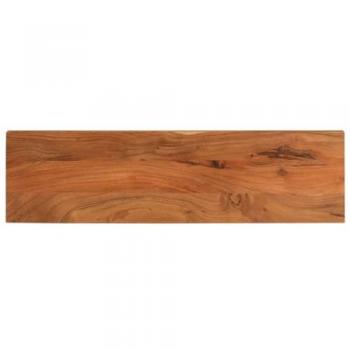 Tablero de mesa rectangular madera maciza acacia 100x20x2,5 cm
