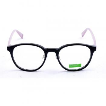 United Colors of Benetton BEO1007 001 Women’s Eyeglasses Black Size 48 - Blue Light Block Available
