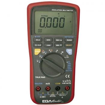 Egamaster - Multimetro medidor resistencia aislante 0,1 módulos ohm