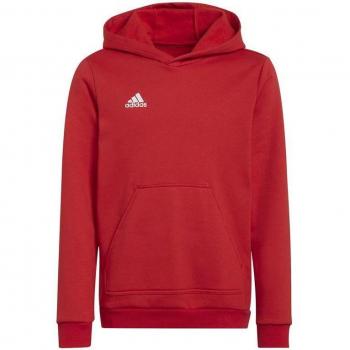 adidas ENT22 Hoodie Juniors Red Unisex 5-6 Years