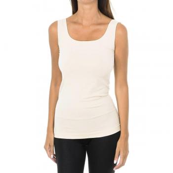 Intimidea - Camiseta Tirantes Empire con detalle de encaje y cuello redondo 210150 para mujer