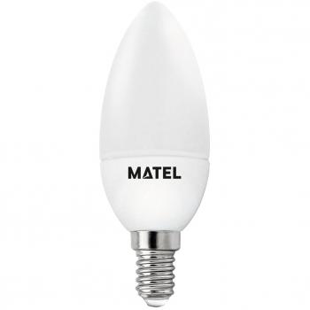 Bombilla LED Vela 3 Intensidades E14 5W Cálida Matel