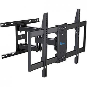 RENTLIV Soporte de Televisor Full Motion con Brazos Articulados para Televisores de 37-70 pulgadas, Inclinación y Rotación Giratoria de Soportes de TV, Soporte de TV con VESA Máxima de 600x400 mm