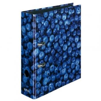Carpeta Herlitz maX.file A4 80mm Arándano