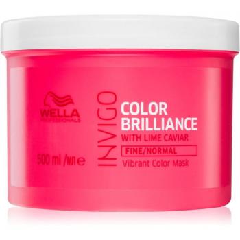 Mascarilla Hidratante Wella Professionals Invigo Color Brilliance para Cabello Fino/Normal 500ml