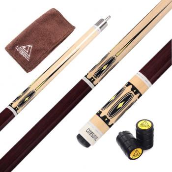 CUESOUL 1/2 de Acero Inoxidable de Liberación Rápida Conjunta Pool Cue
