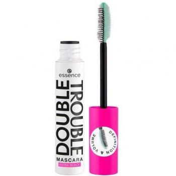 Essence Double Trouble Máscara de Pestañas Voluminizadora Extranegra 12ml