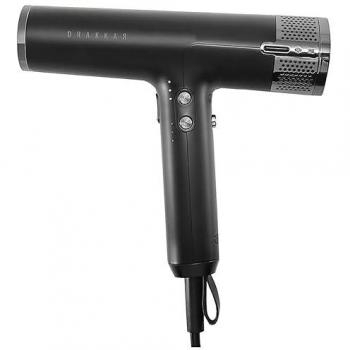 Secador de Pelo Eurostil Drakkar by Ragnar - Potencia 2200W, tecnología iónica, 2 velocidades, 3 temperaturas, difusor y concentrador incluidos