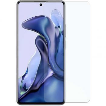 Protector de Pantalla Cristal Templado para Xiaomi MI 11T/MI 11T Pro, Dureza 9H, Borde Redondeado 2.5D, Resistente a Golpes y Arañazos