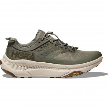 Hoka Men's Transport GORE-TEX Hiking Sneakers - Green, Size 11.5