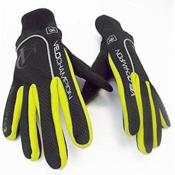 VeloChampion Guantes de ciclismo para otono, impermeables/resistentes al viento - Autumn Gloves