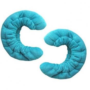 Tuff Terry - fundas para filo de patines de hielo, Azul verdoso
