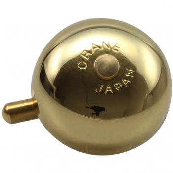 Crane CR-MKRDC-GL - Timbre para Bicicletas, Color Plateado Mate, Talla 45mm