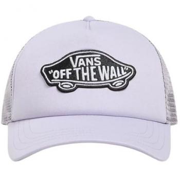 Gorra Vans Classic Patch Curved Bill Trucker blanca para hombre, color Cosmic Sky, talla OS