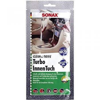 SONAX 04130000 Limpiar y Manejar Turbo en Tela Serie de 1 Tdisplay