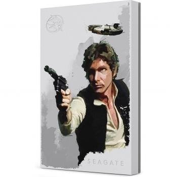 Seagate FireCuda Gaming Star Wars Han Solo Special Edition Disco Duro Externo 2TB USB 3.2 Gris STKL2000413