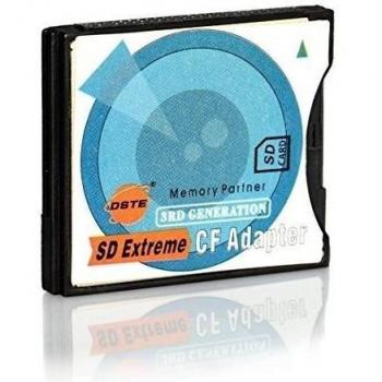 DSTE DQ0201 -- 5mm SD-CF II: SD to CF Tipo II Adaptador de la Tarjeta