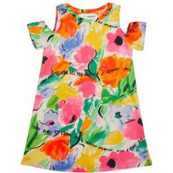 Vestido Corto Multicolor para Niña Desigual VEST_CAMPO