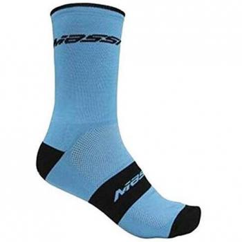Massi Supra Calcetines, Hombre, Azul/Negro, L