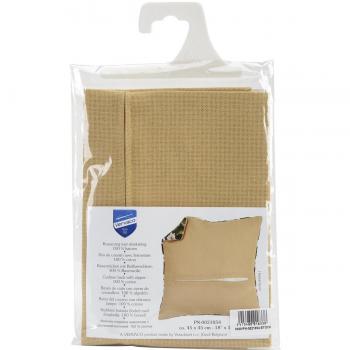 Kit de bordado Vervaco para funda de cojín con cremallera - Beige - 40,6 cm