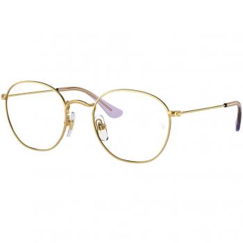 Ray-Ban Kids RY9572V Junior Rob 4091 Kids' Eyeglasses Gold Size 46 (Frame Only) - Blue Light Block Available