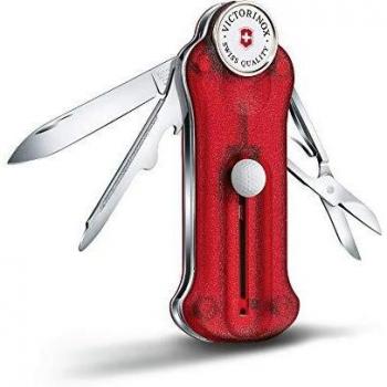 Victorinox Golf Tool Red Translucent Multi-Tool with 10 Functions