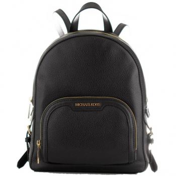 Michael Kors Jaycee 35S2G8TB2L Women's Backpack - Black Calfskin - One Size