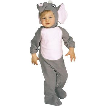 Disfraz de Elefante Gris con Capucha para Bebé Rubie's