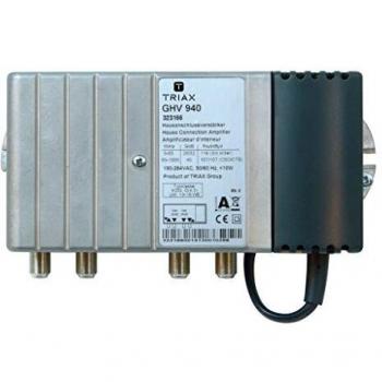 Triax electronica - Amplificador distribución ghv 940 1 entrada 1 salida