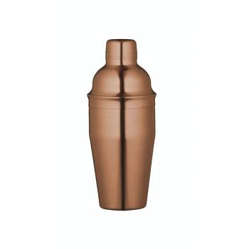 Coctelera BarCraft con Colador, Acero Inoxidable y Acabado en Cobre de 500 ml