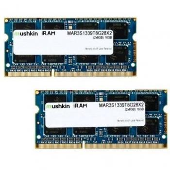 Memoria RAM Mushkin SODIMM 16GB 2x8GB DDR3 1333 Kit 2Rx8