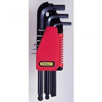 STANLEY 0-69-256 Juego 9 Llaves con Bola 1,5-10mm-tipo Libro