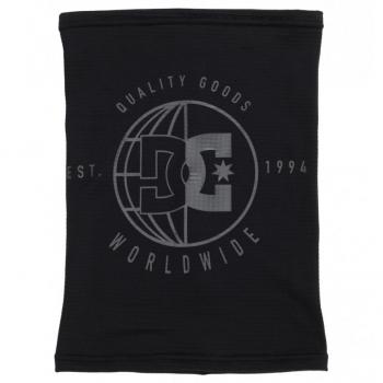 Braga cuello DC Shoes Canvas negra y gris