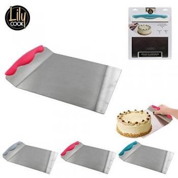 Pala de Acero Inoxidable Ancha para Tartas y Postres - CMP IBERICA 20,5 x 20 cm