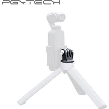 Adaptador Universal PGYTECH para Cámara de Acción DJI Osmo y GoPro 1/4, Convertidor de Cabeza OSMO y Bastón Selfie Compacto