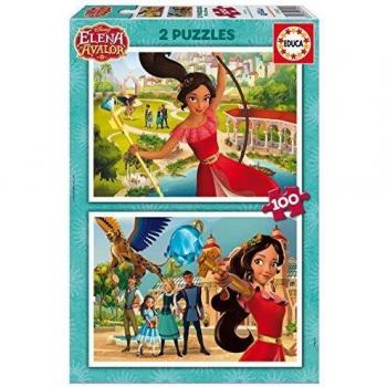 Elena de Ávalor - Puzzle Doble 2 x 100 Piezas