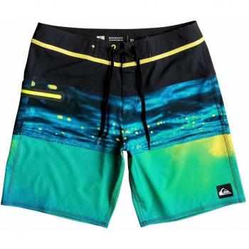 Quiksilver Hold Down Vee 19 - Board Shorts para Hombre, Color: SAFETY YELLOW, Talla: 38