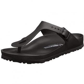 Birkenstock Gizeh EVA Unisex Black Flip Flops - Lightweight, Flexible, Waterproof