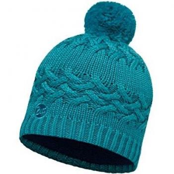 Original Buff - Knitted & Polar Hat Solid Unisex Adulto, talla unica, color Savva Blue Capri/Navy