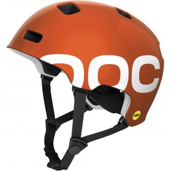 POC Crane MIPS - Casco MTB para hombre, color naranja, talla M-L