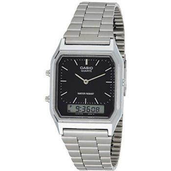 Casio Collection AQ-230A-1DMQYES Mens Watch, Black