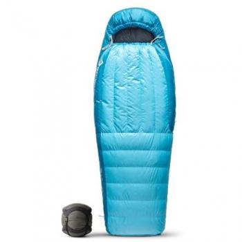 Saco de dormir Sea to Summit Trek Mujer -1C Plumón Regular Azul Atoll