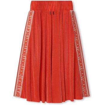 Falda de niña DKNY con bandas laterales y cordón de ajuste D60053