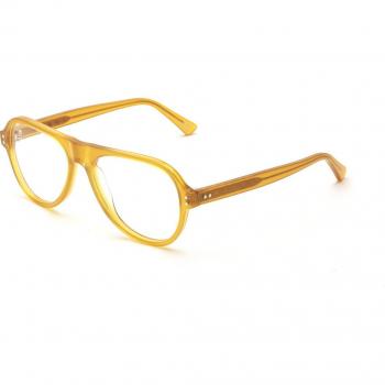 Marni Blue Ridge Mountains Resin 4TH Unisex Pilot Yellow Eyeglasses