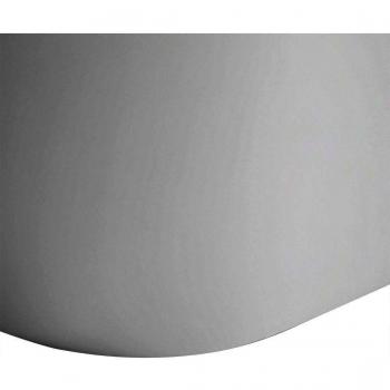 Bañera Independiente Ovalada de Acrílico Blanco con Rebose 170 x 77 cm Moderna Antigua