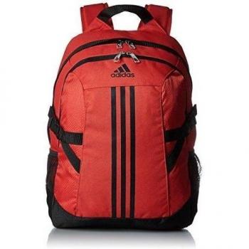 adidas Bp Power II - Bolso unisex, color rojo / negro, talla NS