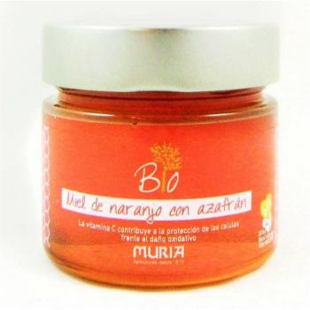 Muria Miel de Naranjo con Azafrán Ecológica 250g