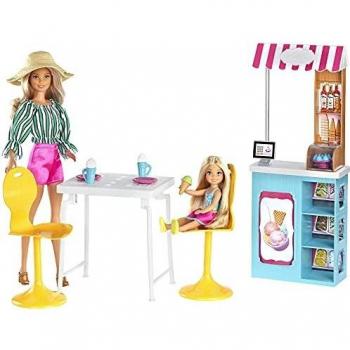 Barbie Heladería con muñeca